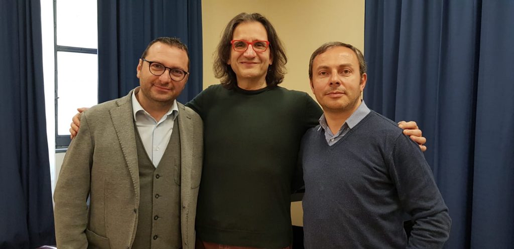 Gianni Cuciniello Roberto Molinelli e Lorenzo Ciuffreda