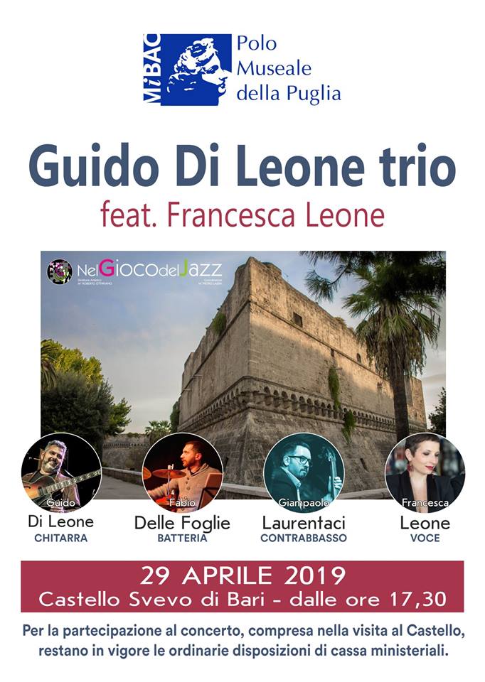 locandina Guido Di Leone Trio