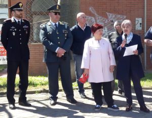 Dorina Piliego Presidente Aido Brindisi durante il suo intervento