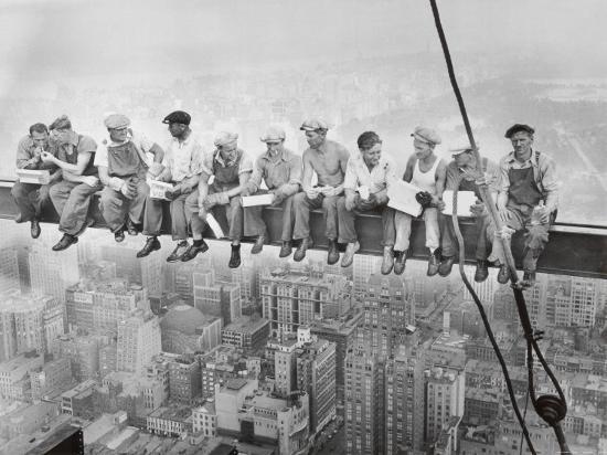 lunch atop a skyscraper c 1932 u l enkmu0