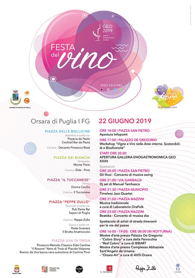 Festa del vino programma 1