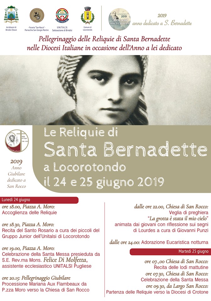 santa bernardette a Locorotondo