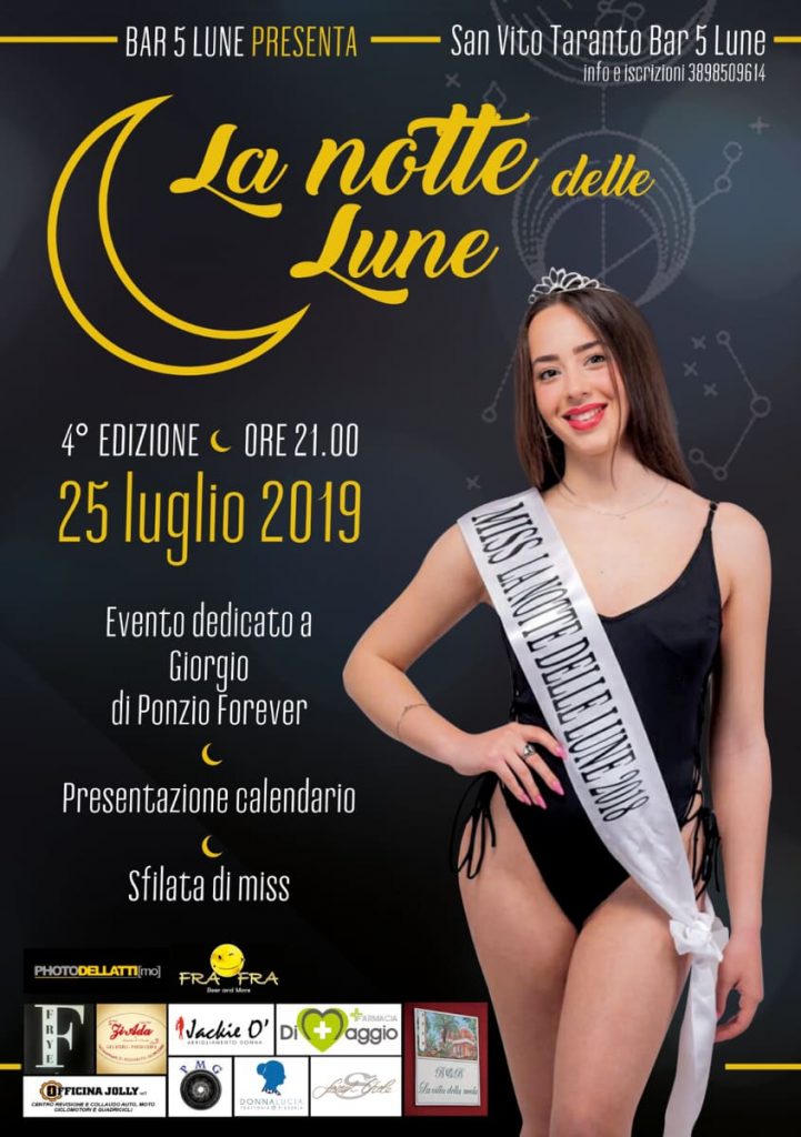 Locandina Notte delle lune