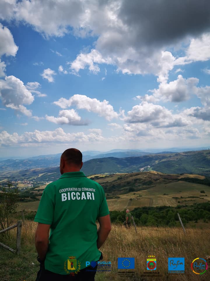 sulla vetta più alta della Puglia il Monte Cornacchia