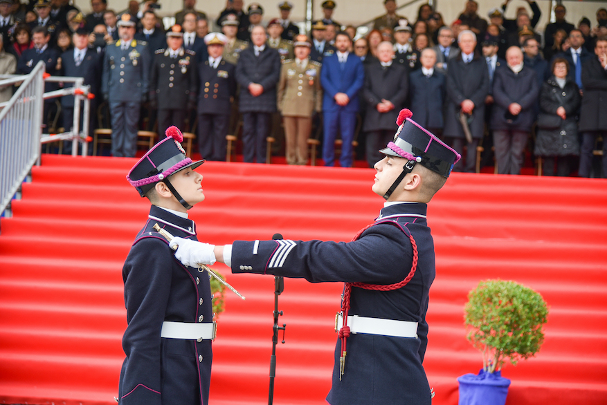 consegna dello spadino