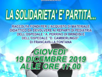 Locandina Partita Solidale