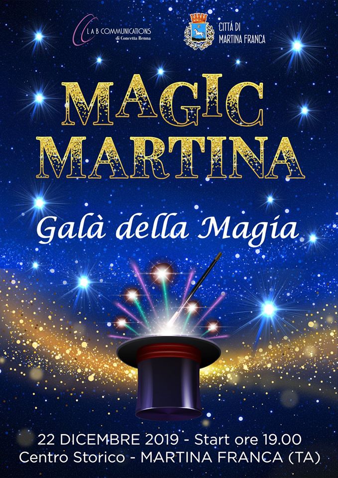 Magic Martina Gala della Magia locandina