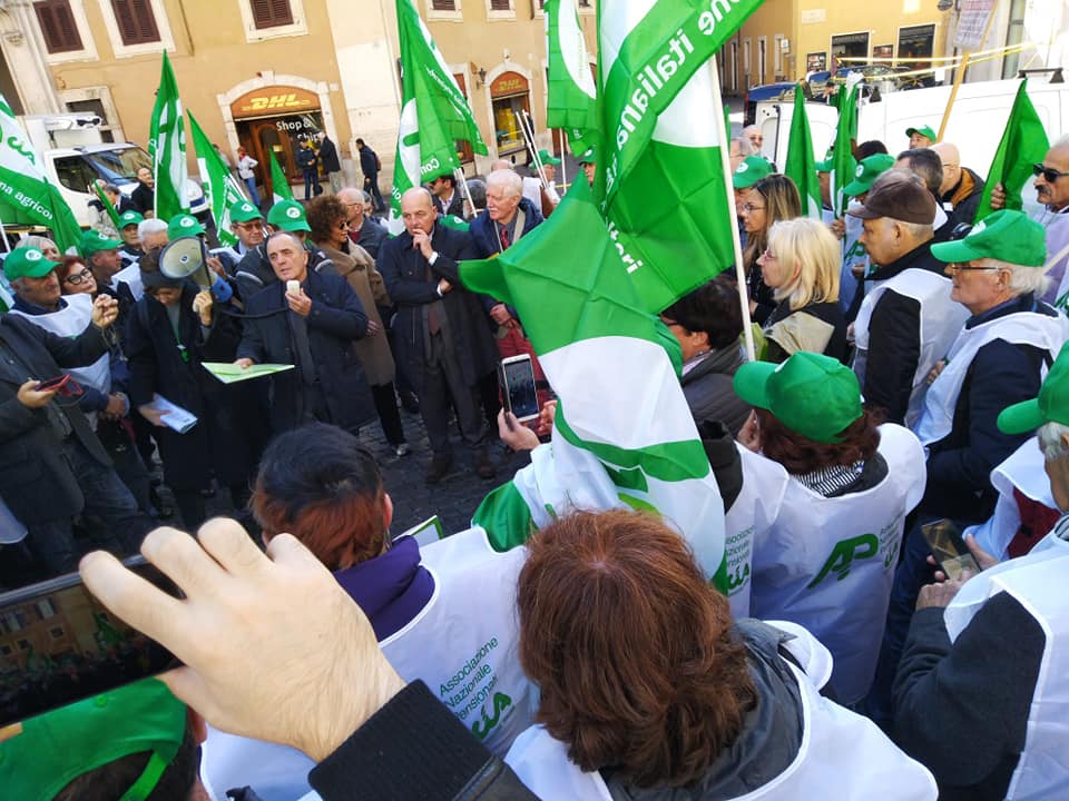 Pensionati Cia manifestazione