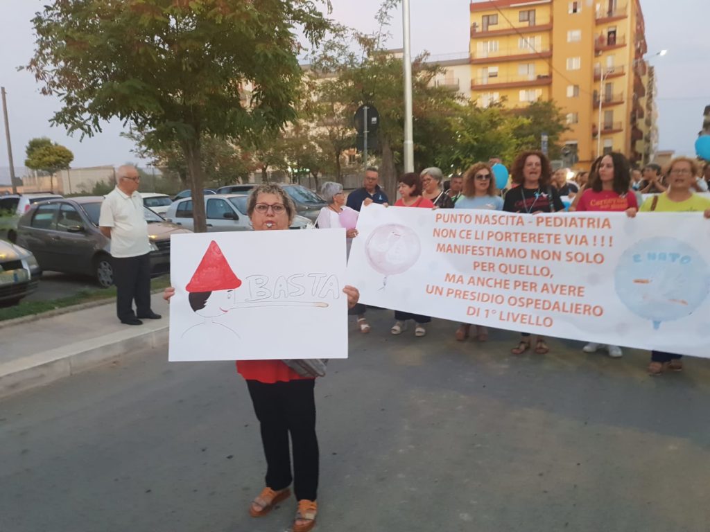 Manifestazione per il San Pio 5