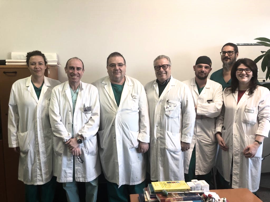 Equipe Chirurgia funzionale Parkinson Perrino