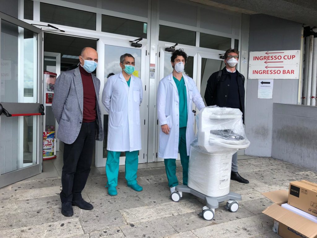 Donazione ecografo Simba 2