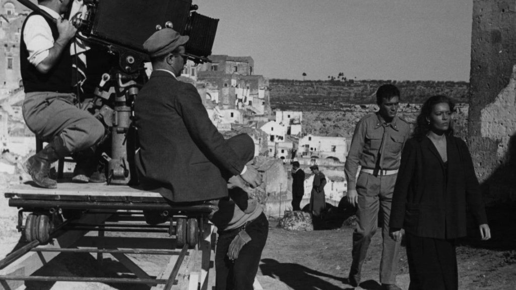 FILM LA LUPA DI A.LATTUADA NEI SASSI MATERA 1953