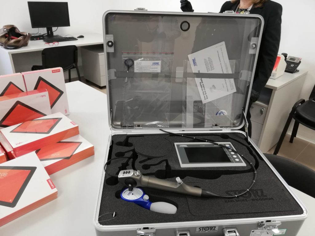 Donazione Broncoscopio Perrino 1
