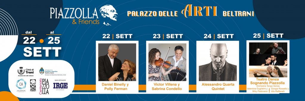 Loc. Orizz. Piazzolla Friends 22 25 settembre 2021