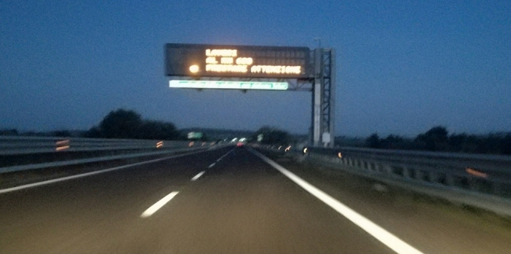 Autostrade: chiusure notturne da stasera in tratti del foggiano