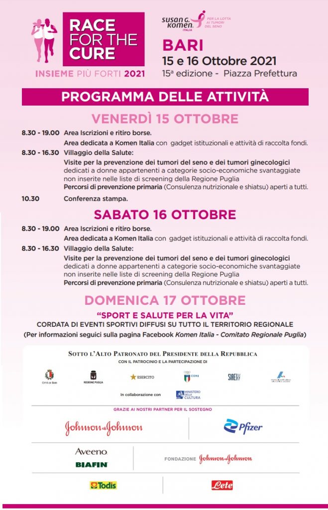 programma delle attivita