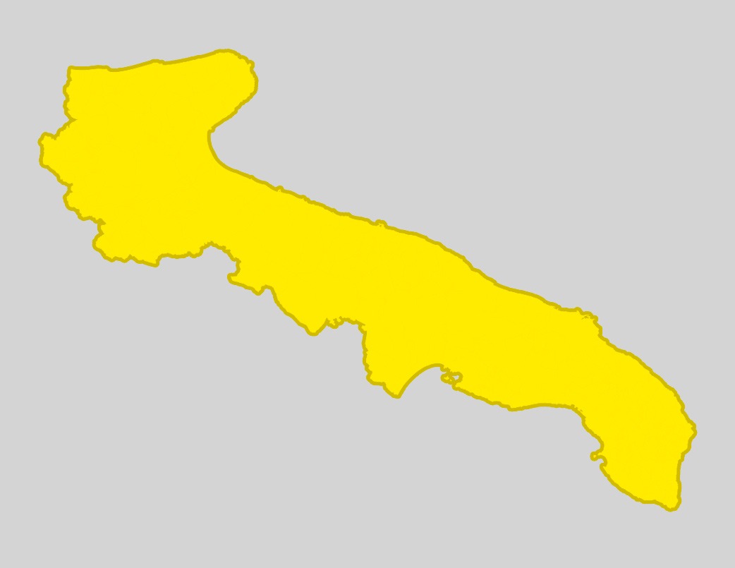 Puglia zona gialla Da oggi Puglia zona gialla Da oggi