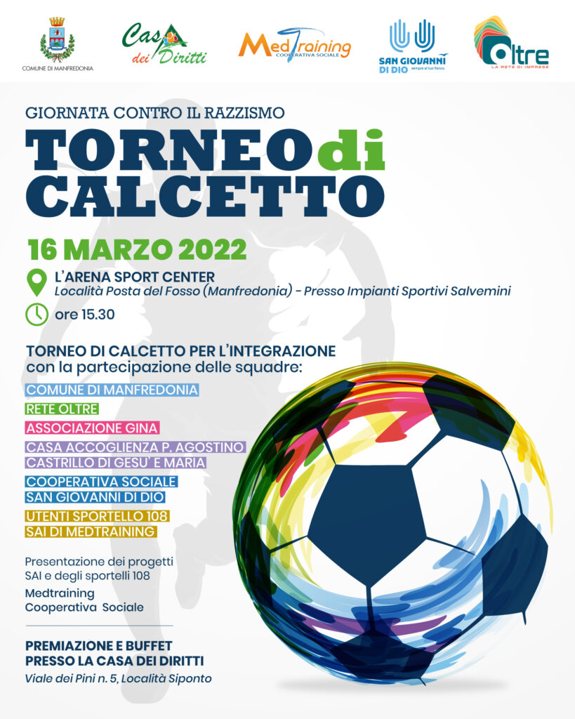 Locandina Torneo Calcetto 2022