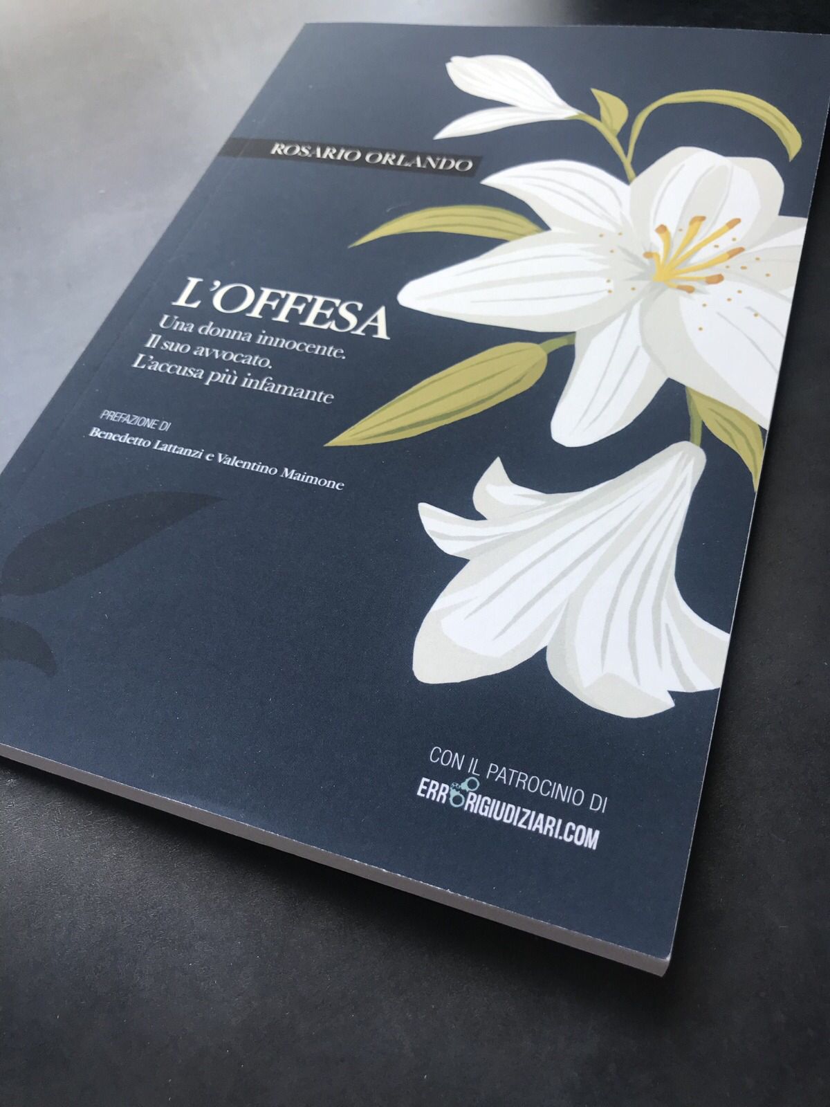 Errori giudiziari: “L’offesa”, il libro che racconta la storia di una donna di Taranto Scritto dal suo avvocato Errori giudiziari: “L’offesa”, il libro che racconta la storia di una donna di Taranto Scritto dal suo avvocato
