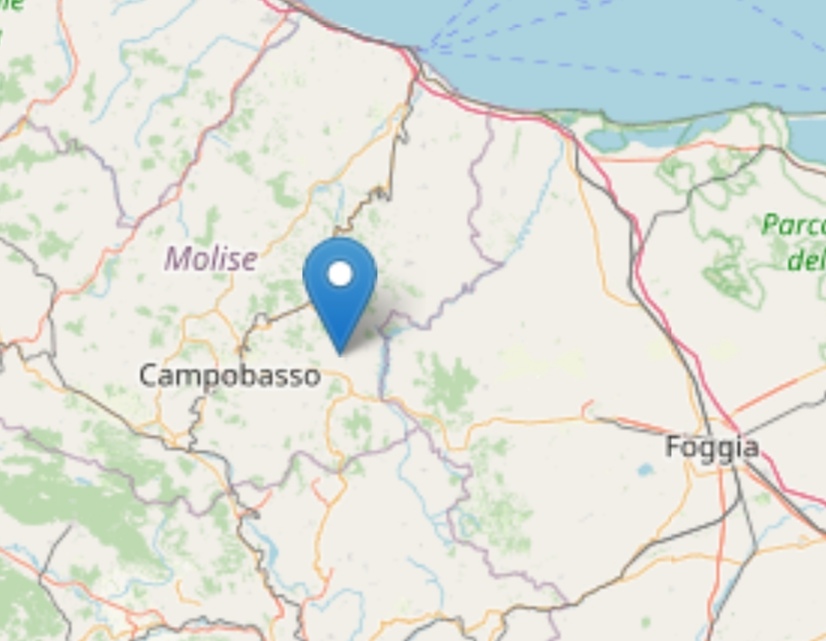 Terremoto di magnitudo 3,7 nella notte avvertito nel foggiano Epicentro a Pietracatella