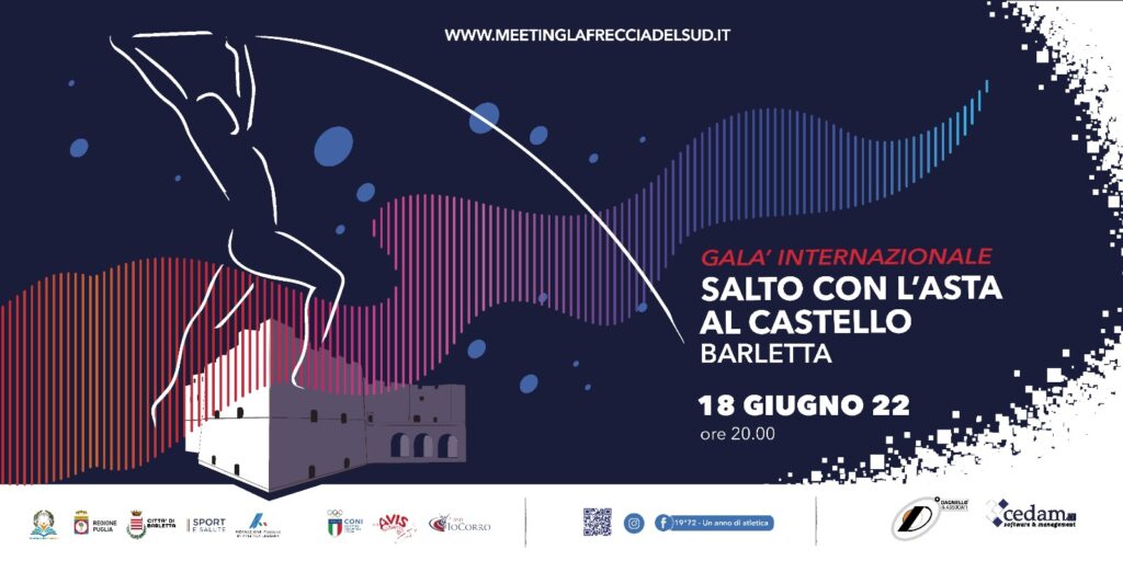 Gala internazionale SALTO CON LASTA al Castello di Barletta 2022 18 gugno ore 2000
