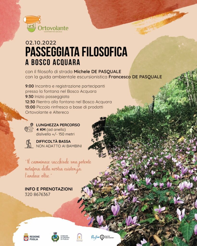 LOCANDINA PASSEGGIATA FILOSOFICA