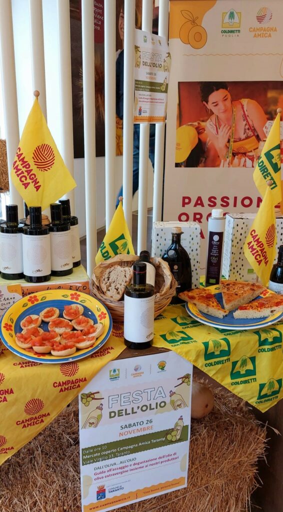 Giornata mondiale ulivi Festa olio nei mercati contadini