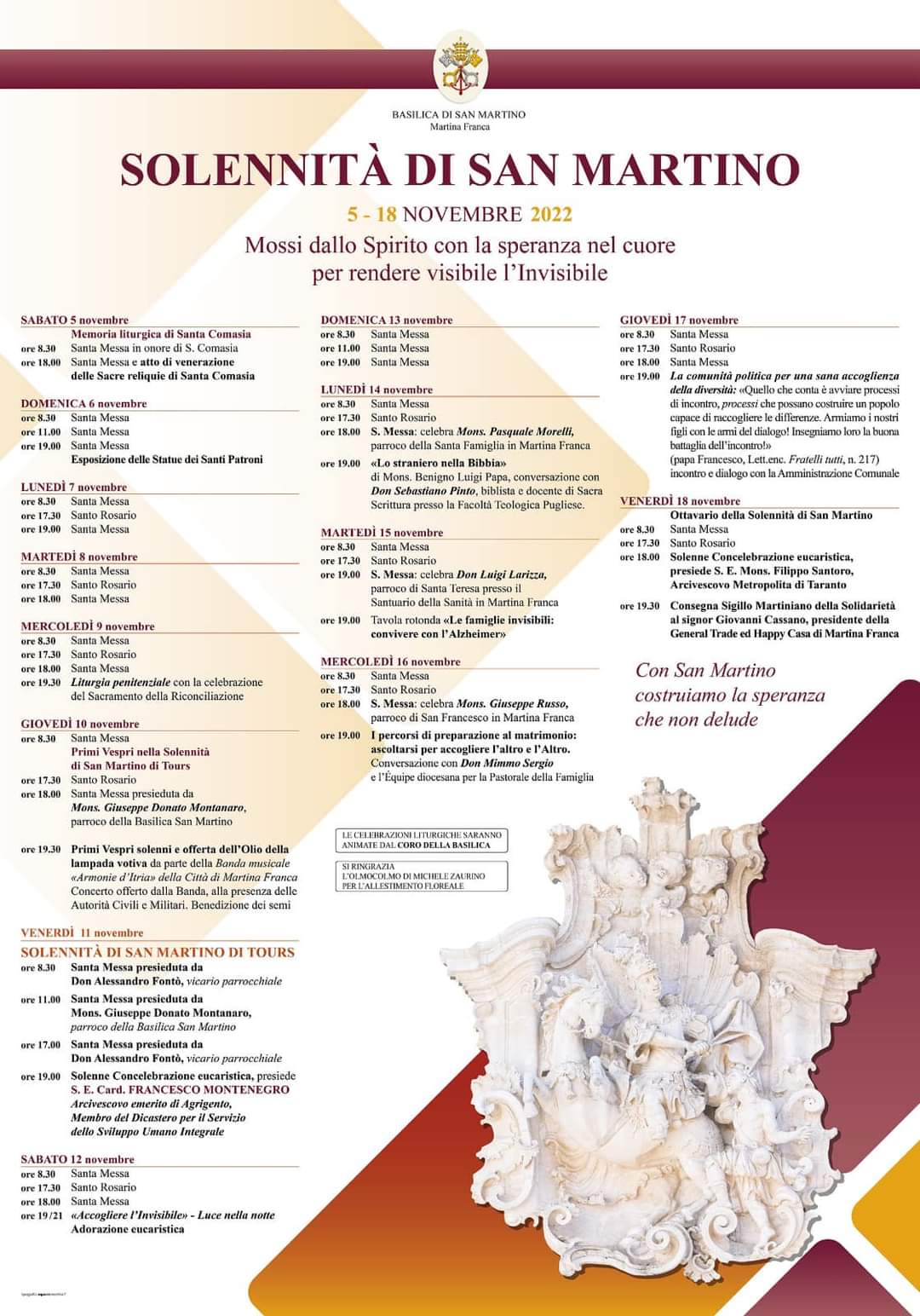 Martina Franca festa patronale di San Martino, fiera Noi Notizie.