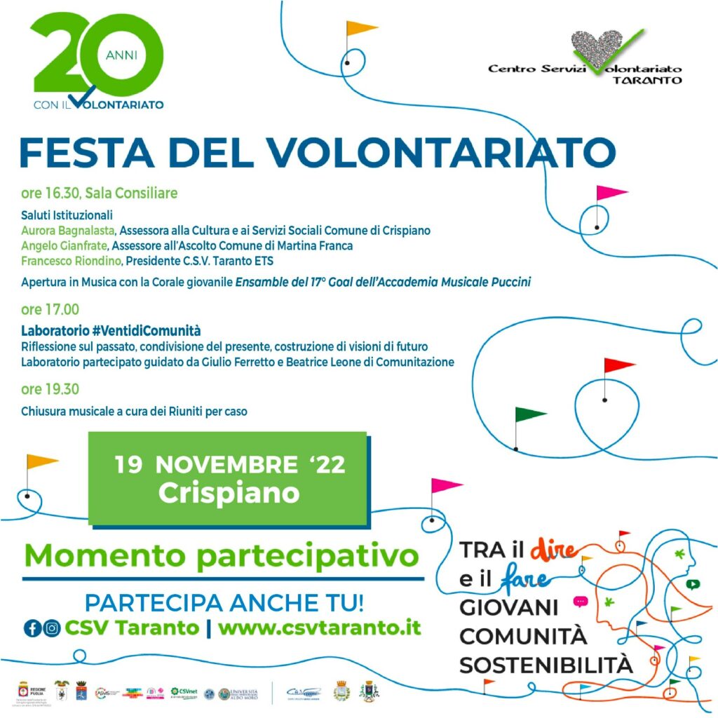 Locandina Evento Csv Taranto Crispiano