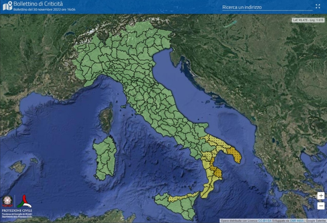 Puglia, maltempo: Salento codice arancione, dalla Bat al tarantino codice giallo per temporali e vento fino a burrasca Protezione civile, previsioni meteo Puglia, maltempo: Salento codice arancione, dalla Bat al tarantino codice giallo per temporali e vento fino a burrasca Protezione civile, previsioni meteo