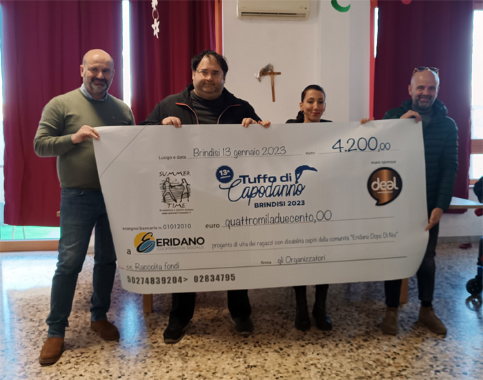 Consegna Fondi a Eridano Dopo di Noi 1