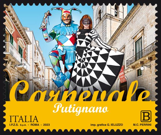 Francobollo Carnevale di Putignano