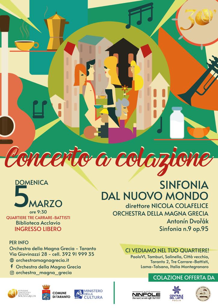 Concerti a colazione locandina