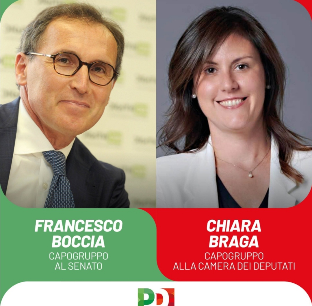 Francesco Boccia nuovo capogruppo Pd al Senato Chiara Braga alla Camera