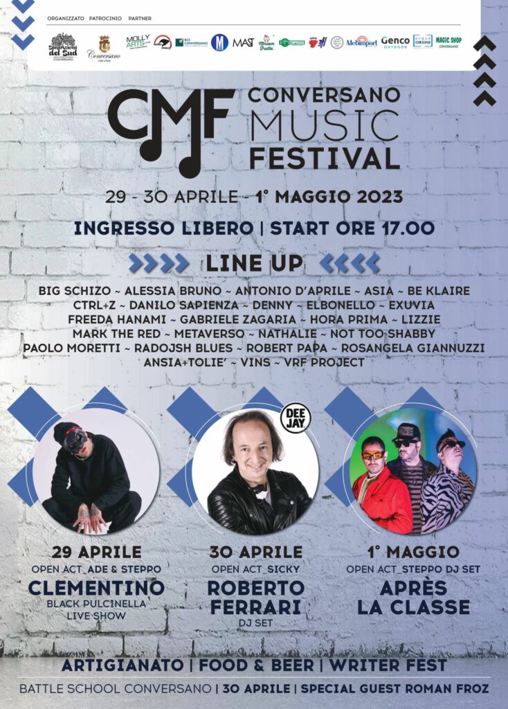 CMF grafica locandina