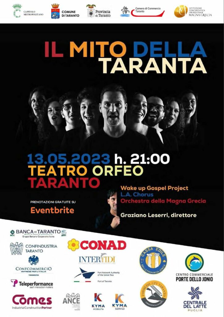 MITO DELLA TARANTA Orchestra e WakeUp Gospel