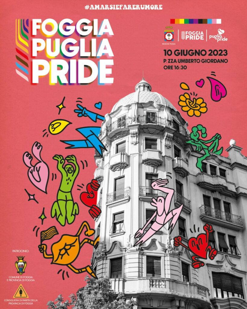locandina Foggia Puglia Pride