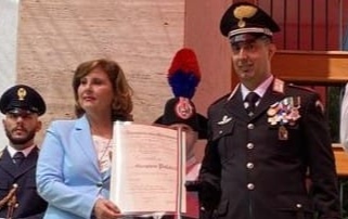 Cavaliere al merito della Repubblica: onorificenza ad un carabiniere di Martina Franca Consegna stamani a Cosenza per Gianpiero Palazzo