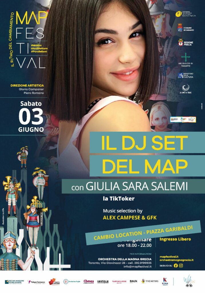 MAP Dj set sabato 3 giugno