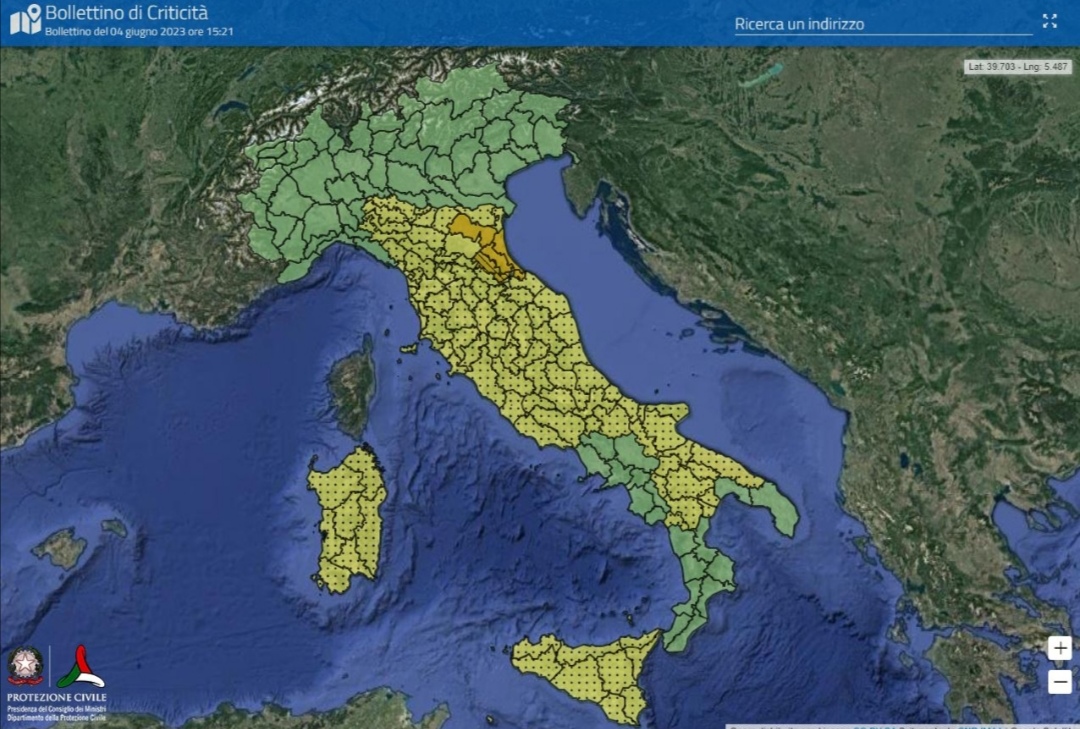 Puglia, maltempo: allerta per temporali Protezione civile, previsioni meteo