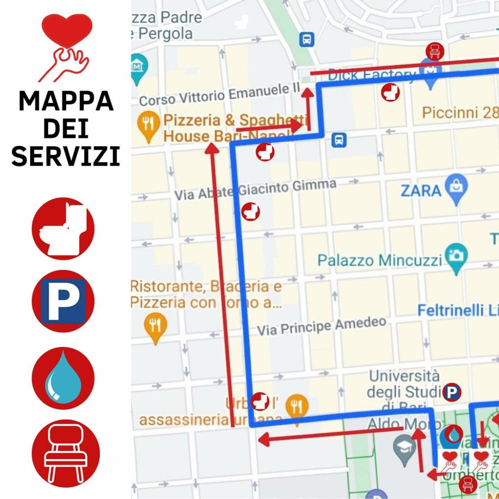 bari pride 2023 mappa