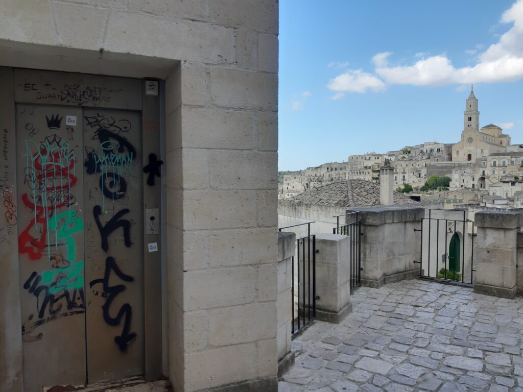 MATERA UNESCO E ASCENSORE scaled