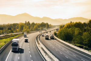 autostrada A1 View of Cantagallo Service Area Bologna area