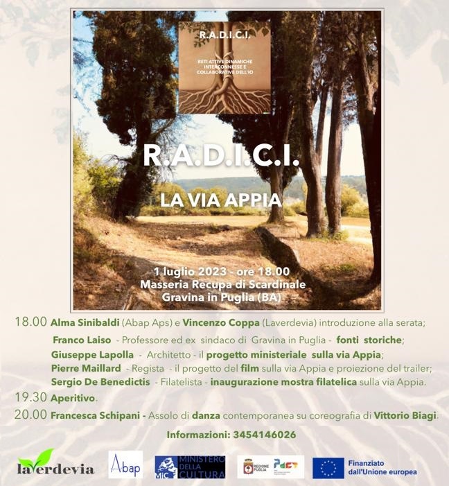 locandina secondo incontro R.A.D.I.C.I.