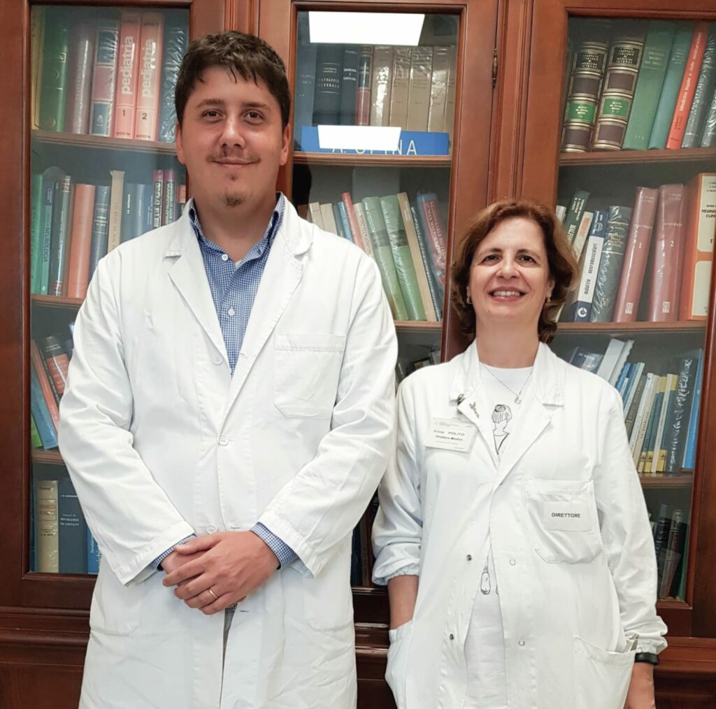 Foto da sx Dott. Aldo Scirano e Dott.ssa Anna Nunzia Polito