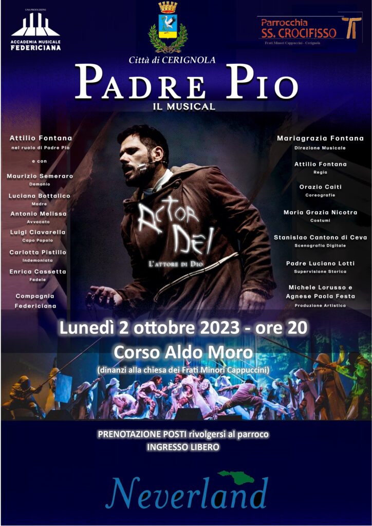 Manifesto ACTOR DEI CERIGNOLA