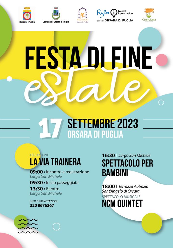 Orsara Festa di Fine Estate