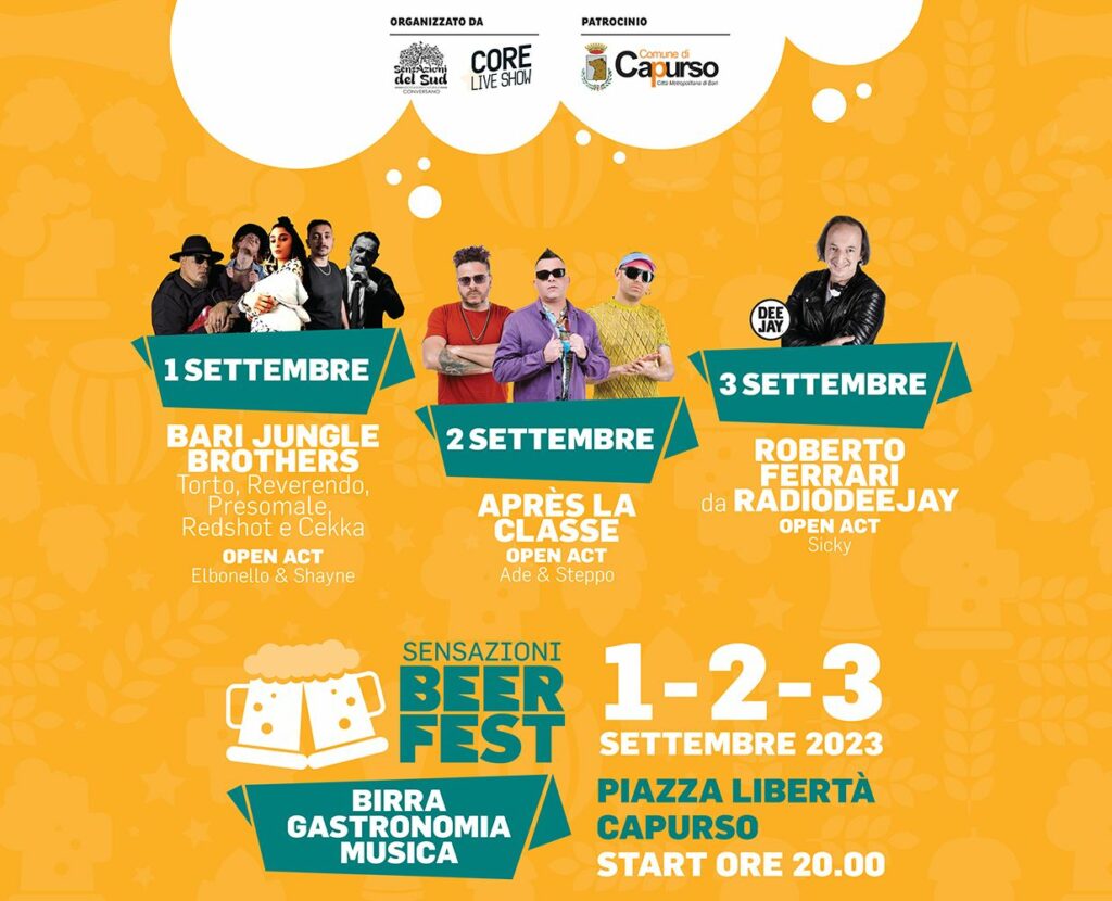 Sensazioni Beer Fest grafica