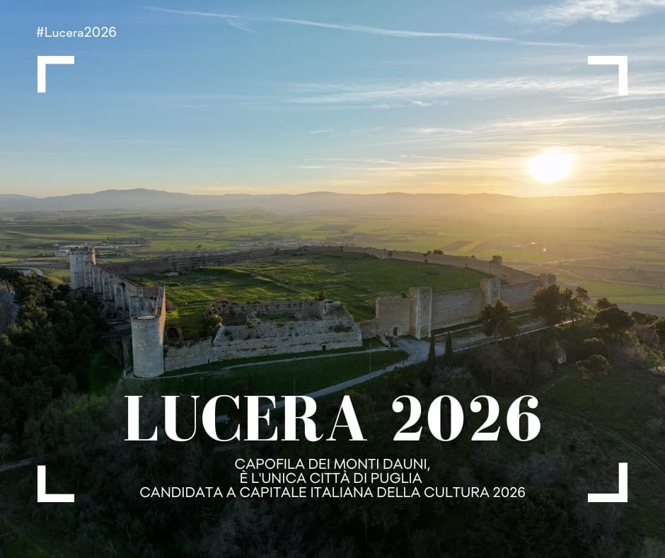 LUCERA CANDIDATURA CAPITALE ITALIANA CULTURA 2026