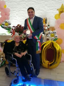 Maria Rosina e il sindaco Coscia
